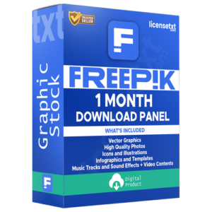 Freepik 1 Month Download Panel Service