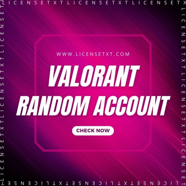 Valorant Random Account (Customize)